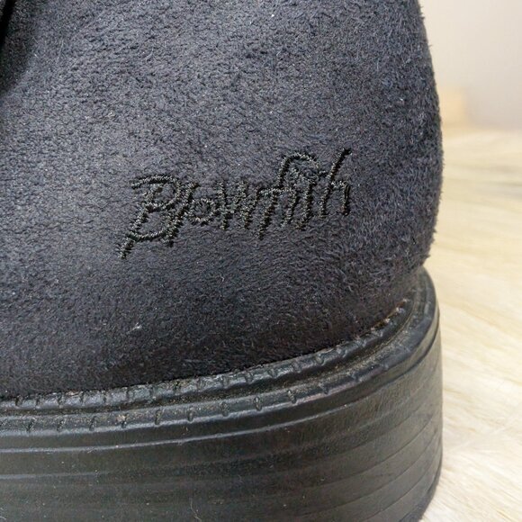 Blowfish Black Kay-Kay Vegan / Cruelty Free Ankle Booties | Side Zip | 8.5 - Picture 6 of 11